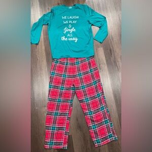 Jammies For Your Families Men’s Christmas Pajama Set, Size XL